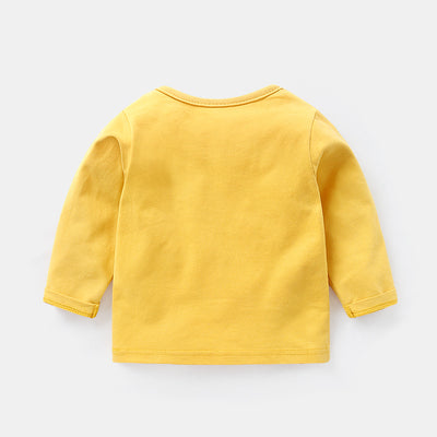 Importé - T-shirt Bébé Manches Longues En Coton 100%