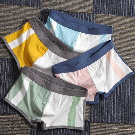 Importé - Lot de 4 Boxer Sports Sous-Vêtements Homme En Coton