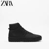 Importé - ZARA NEW - Chaussure Homme Sport Montantes À Lacets - Noir