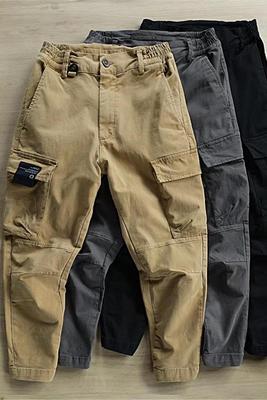 Importé - Pantalon Homme Rétro Tendance Et Décontracté Style Chausseur En Coton