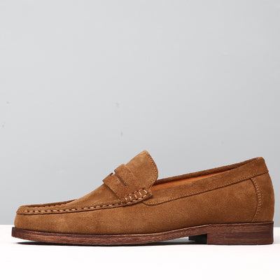 Importé - Chaussure Homme Mocassin Cuir-Daim Style Britannique
