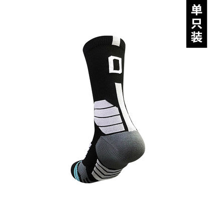 Importé - Paire de Chaussettes Sport Numéroté Adulte Antidérapantes