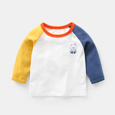 Importé - T-shirt Bébé Manches Longues En Coton 100%