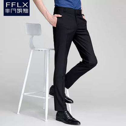 Importé - Pantalons Silm Homme De Costume Décontracté