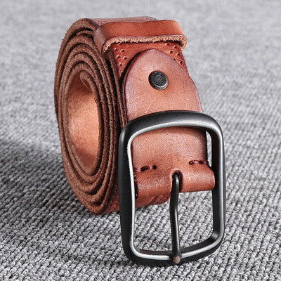 Importé - Ceinture Homme Britannique Rétro En Cuir Pu