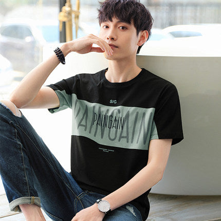 Importé - Pack 2 x T-Shirt Imprimé Homme Manche Courte