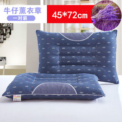 Importé - Lot de 2 Oreillers Adulte Cervicaux En Graine De Cassia