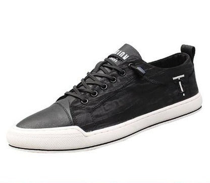 Importé - Chaussure Homme Tennis Décontractée Tendance En Cuir