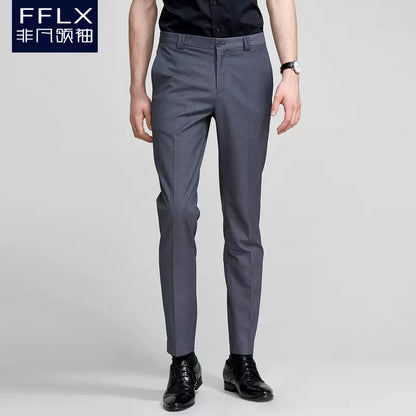 Importé - Pantalons Silm Homme De Costume Décontracté