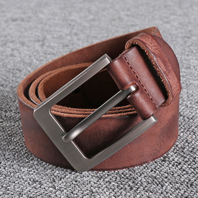 Importé - Ceinture Homme Britannique En Cuir Pu