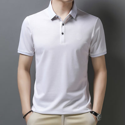 Importé - Polo Pur Coton Léger Homme Manche Courte