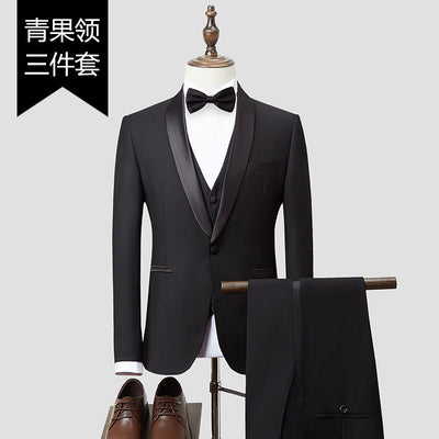 Importé - Ensemble Smoking Costume Homme 2 Et 3 Pièces Noir