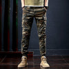 Importé - Pantalon Homme Sport Décontracté Style Camouflage Militaire En Coton