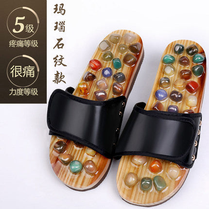 Importé - Acupoint Cailloux Chaussures Orthopédique De Massage Des Pieds