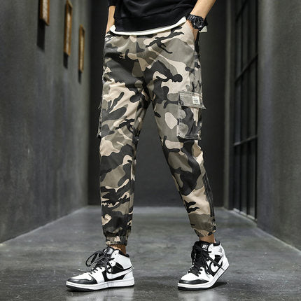 Importé - Pantalon Homme Sport Décontracté Leggings Style Camouflage E –