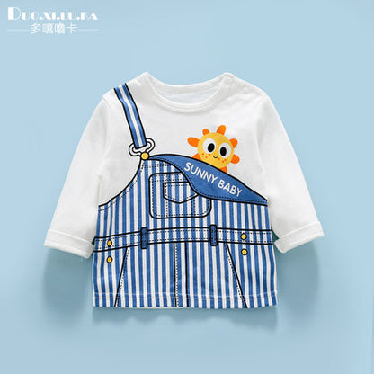 Importé - T-shirt Bébé Décontracté Manche Longue En Coton 100%