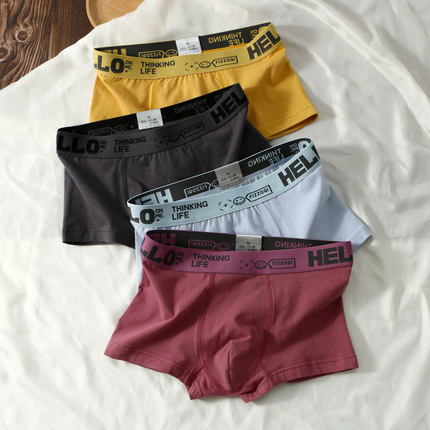 Importé - Lot de 4 Boxer Sports Sous-Vêtements Homme En Coton