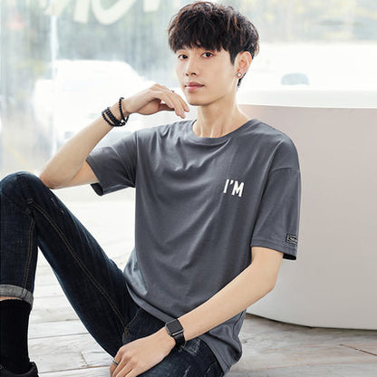 Importé - Pack 2 x T-Shirt Imprimé Homme Manche Courte