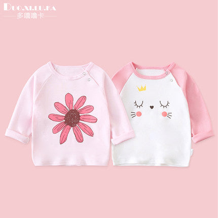 Importé - Lot De 2 T-shirts Bébé Manches Longues En Coton 100%