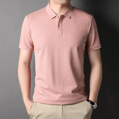 Importé - Polo Pur Coton Léger Homme Manche Courte