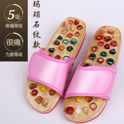 Importé - Acupoint Cailloux Chaussures Orthopédique De Massage Des Pieds