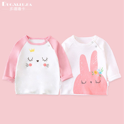 Importé - Lot De 2 T-shirts Bébé Manches Longues En Coton 100%