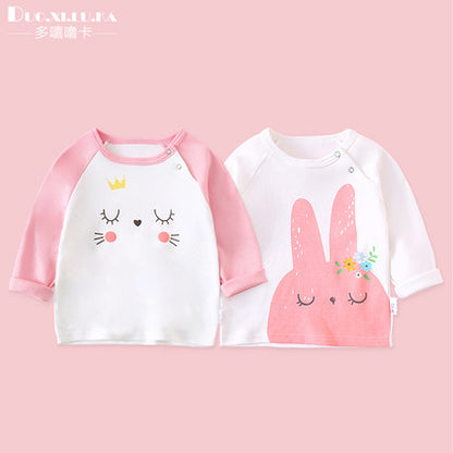 Importé - Lot De 2 T-shirts Bébé Manches Longues En Coton 100%