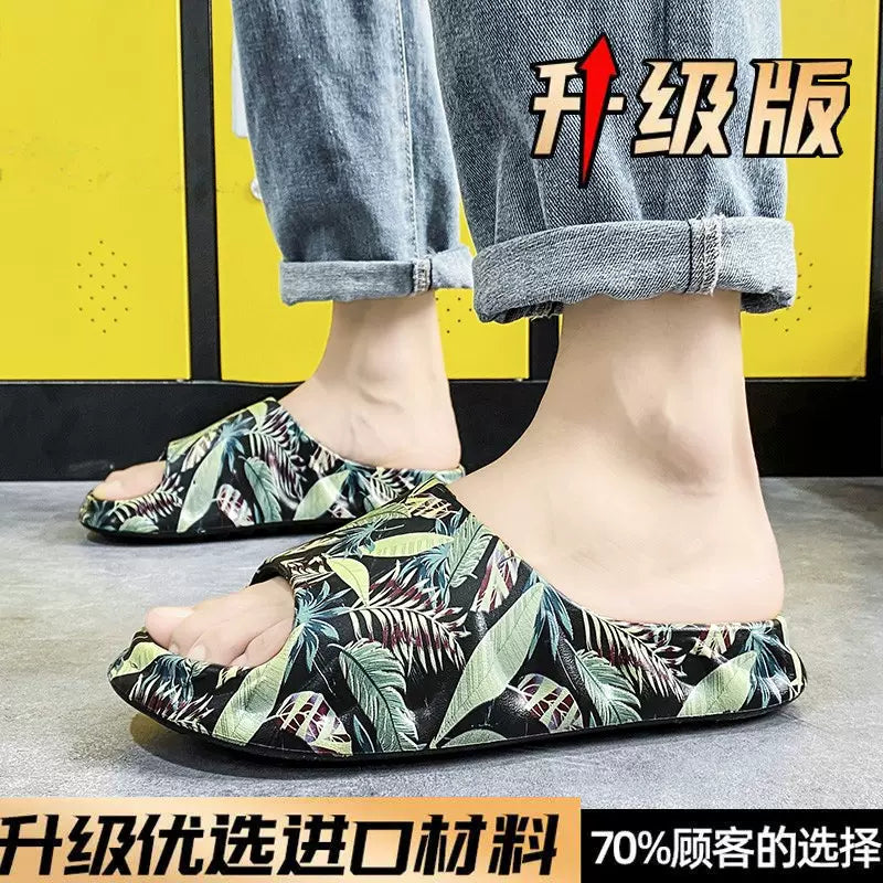 Importé - Sandale Homme Liège Style Pantoufles Antidérapant
