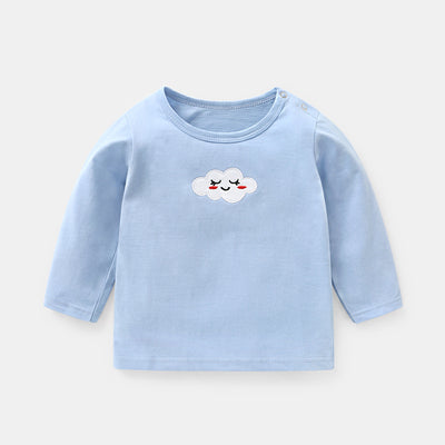 Importé - T-shirt Bébé Manches Longues En Coton 100%