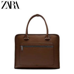 Importé - ZARA NEW - Sac A Main Hommes Classique - Marron