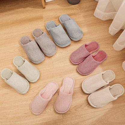 Importé - Chaussures Homme & Femme Pantoufles en Coton Antidérapant