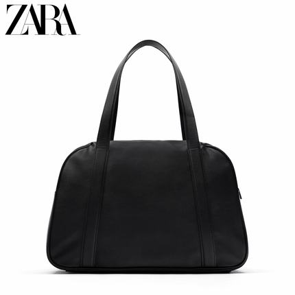 Importé ZARA NEW Sac A Main Hommes Décontractés Noir