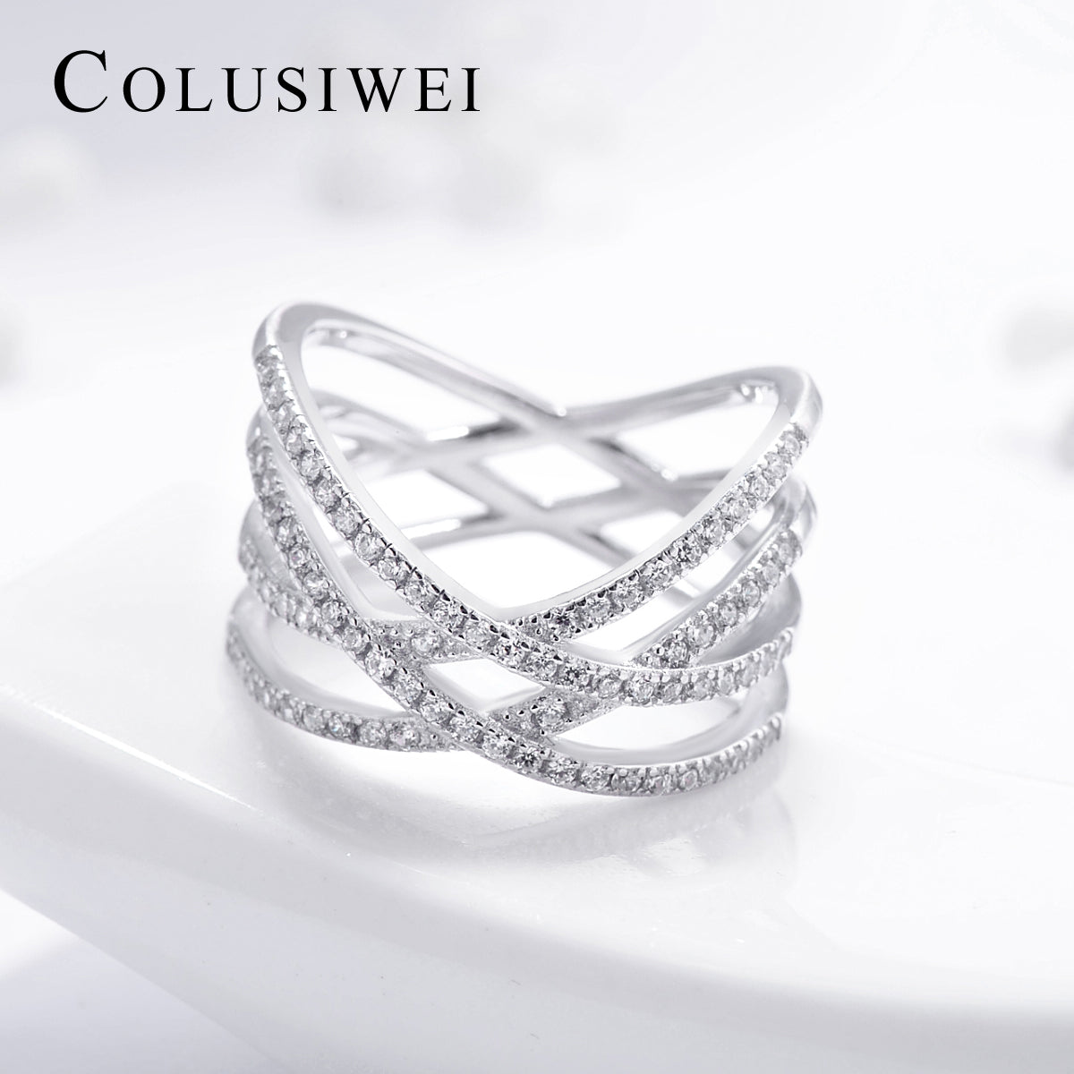 Importé -  Bague en Double Couche