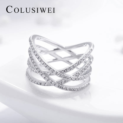 Importé -  Bague en Double Couche