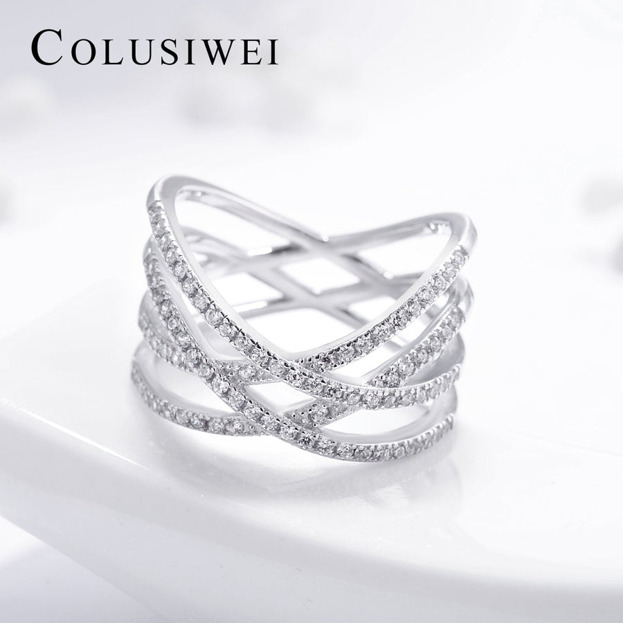 Importé -  Bague en Double Couche