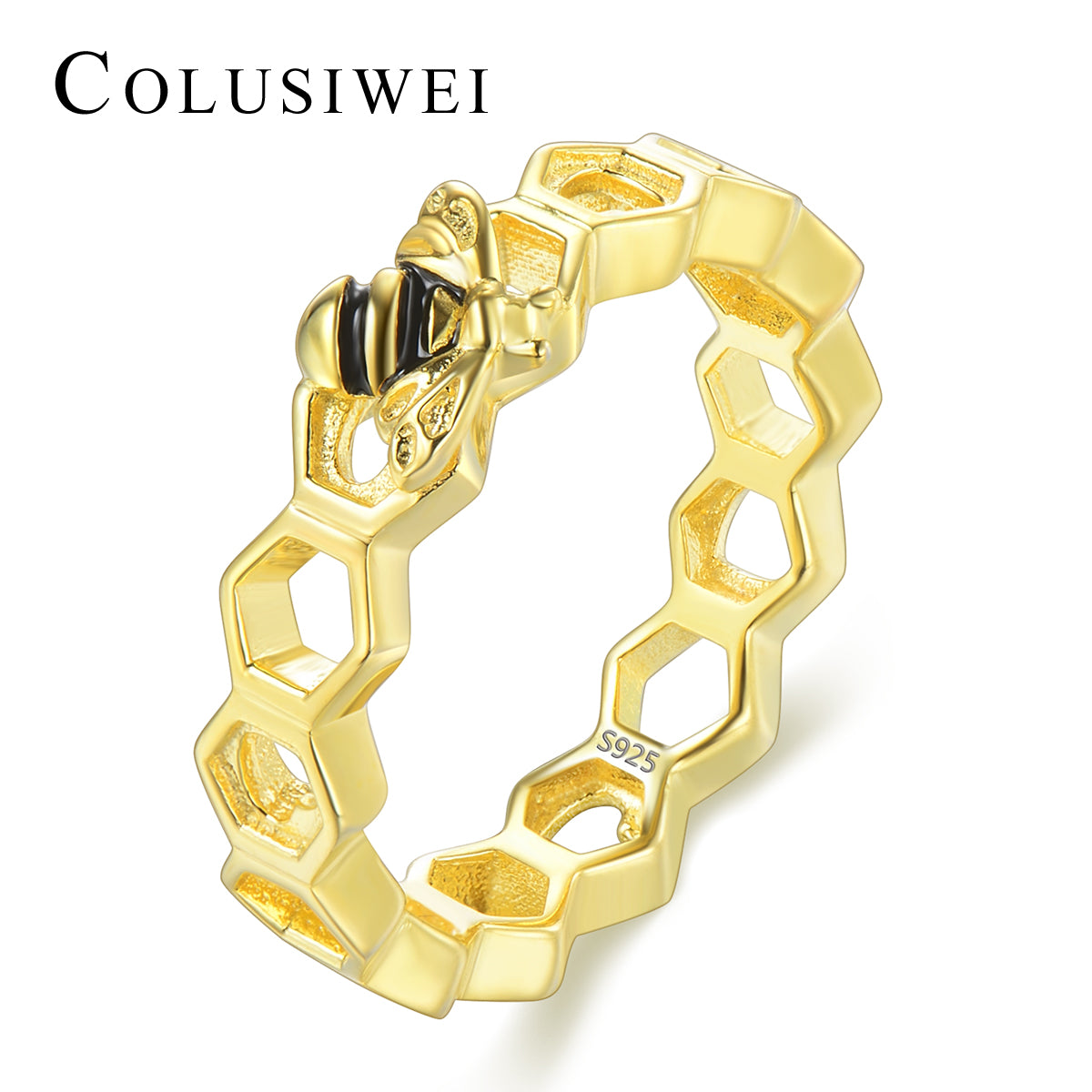 Importé -  Bijoux Bague en Motif Abeille