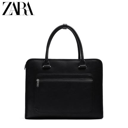 Importé ZARA NEW Sac A Main Hommes Classique Noir