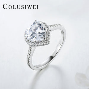 Importé -  Bague de Mariage en Cœur