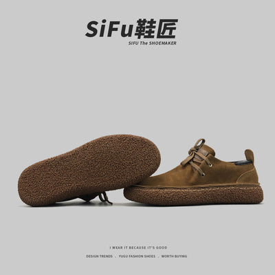Importé - Chaussure Homme Sport Baskets Rétro Tendance En Cuir