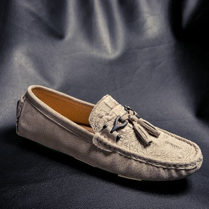 Importé - Chaussure Homme Britanniques Tod's En Cuir Daim Gaufré