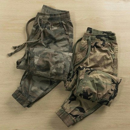 Pantalon cargo camouflage militaire stylé homme fashion