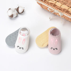 Importé - Lot de 2 Paires de Chaussette Bébé/Enfant 100% Coton de 0-5ans