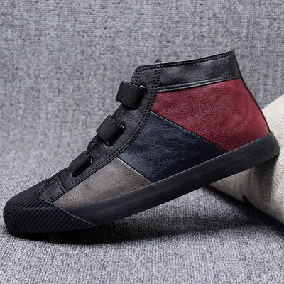 Importé - Chaussure Cuir Sport Homme Basket Décontractée