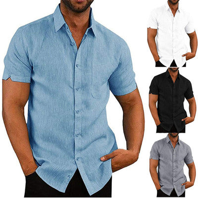 Jack & Jones - Chemise brodée à manches courtes - Kaki Jack & Jones - Chemise brodée à manches courtes - Kaki