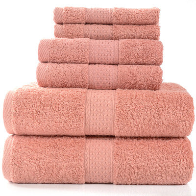 Importé - Ensemble Serviette de bain de Luxe en coton - 6 Pièces