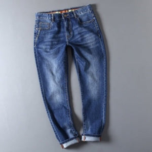 Importé - Pantalon Jean Homme Décontracté Tendance - Bleu