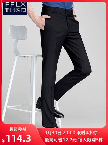 Importé - Pantalons Silm Homme De Costume Décontracté