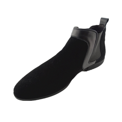 Importé - Chaussure Homme Britannique Style Bottines A Gaine  En Cuir