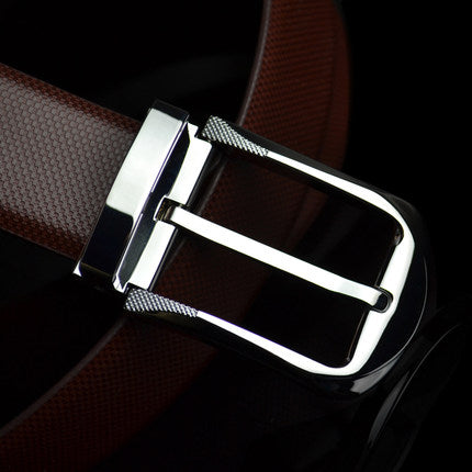 Importé - Ceinture Homme Business Véritable Cuir Finition Lisse ou Grainée