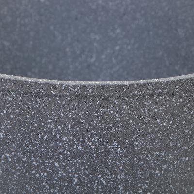 POELE - 28CM-EN ALUMINIUM FORGE LIGNE NATURE
